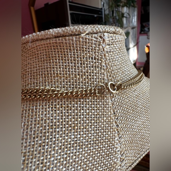 1960's Azure Nights Retro Gold Tassel Y Chain Necklace - Picture 5 of 5